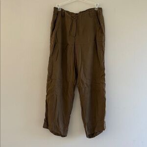 Eileen Fisher Silk Trousers